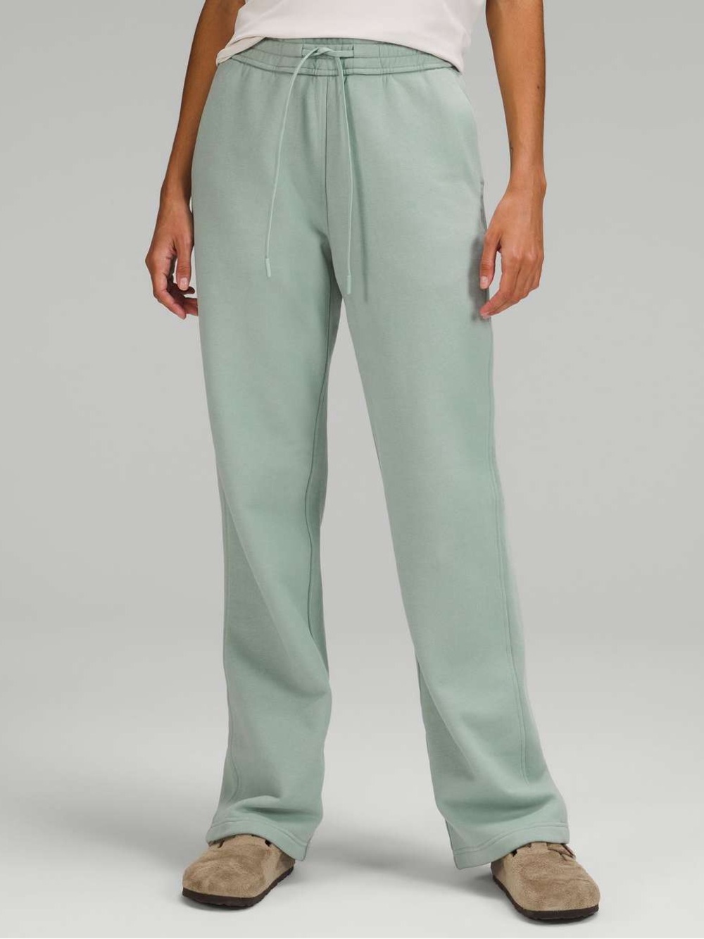 Lululemon Loungeful Straight Leg Pant Silver Blue Size 10